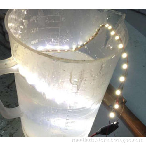 Super Slim LED Strip Light with 96 LEDs Per Meter, 12V DC Operating Voltage
